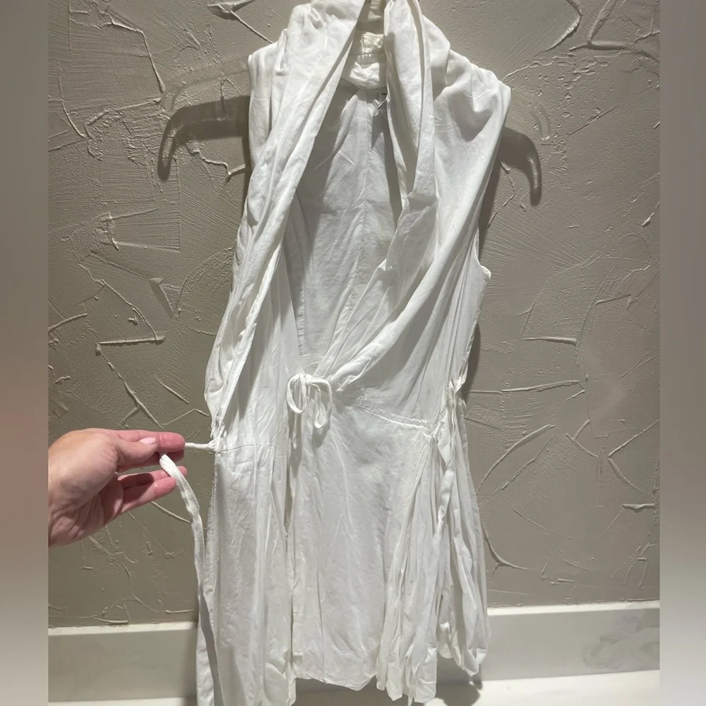 Elan white wrap dress - Picture 4 of 10